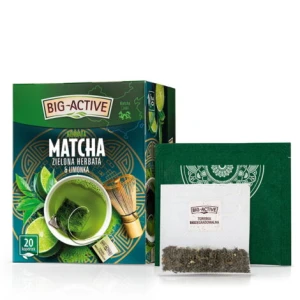 Herbata Matcha Zielona herbata & Limonka - 20tb