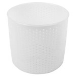 Forma serowarska okrągła 10x10x9,5cm na 300 g