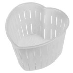 Forma serowarska serduszko 11,7x11,7x8,5 cm na 400 g